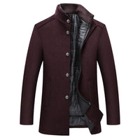 Windproof Striped Men's Jacket - Logan™-Grey-M-State of Style