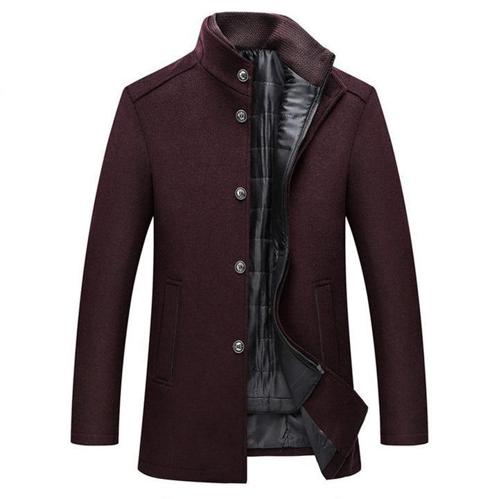 Windproof Striped Men's Jacket - Logan™-Grey-M-State of Style