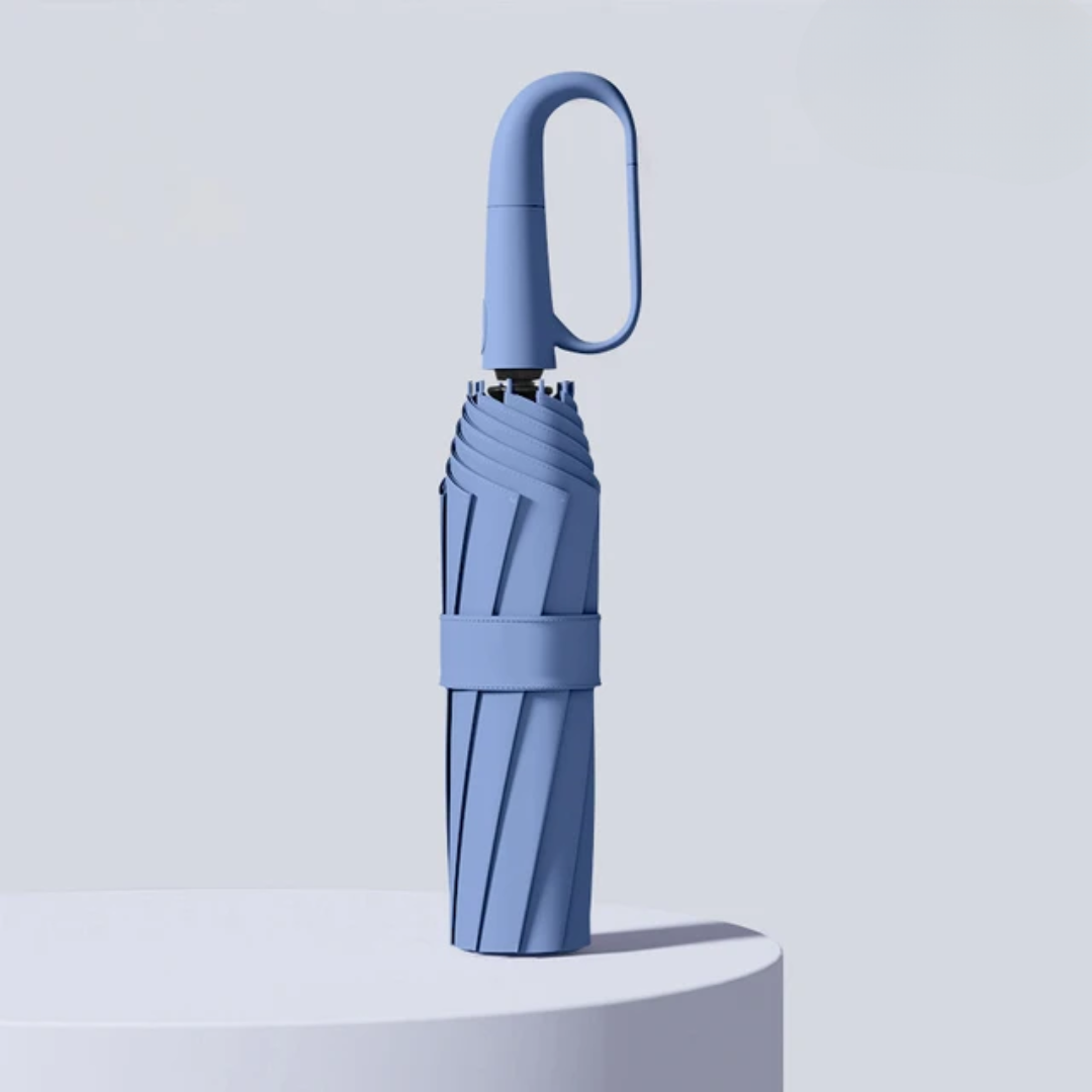 Windproof Umbrella with Reflective Edge - StormGuard-Blue-State of Style