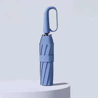 Windproof Umbrella with Reflective Edge - StormGuard-Blue-State of Style