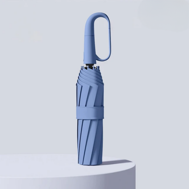 Windproof Umbrella with Reflective Edge - StormGuard-Blue-State of Style