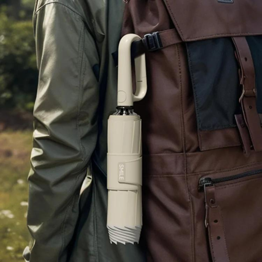 Windproof Umbrella with Reflective Edge - StormGuard-Green-State of Style