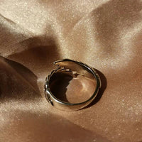 Wing Feather Ring | Adjustable Sterling Silver | Women’s Jewellery-State of Style