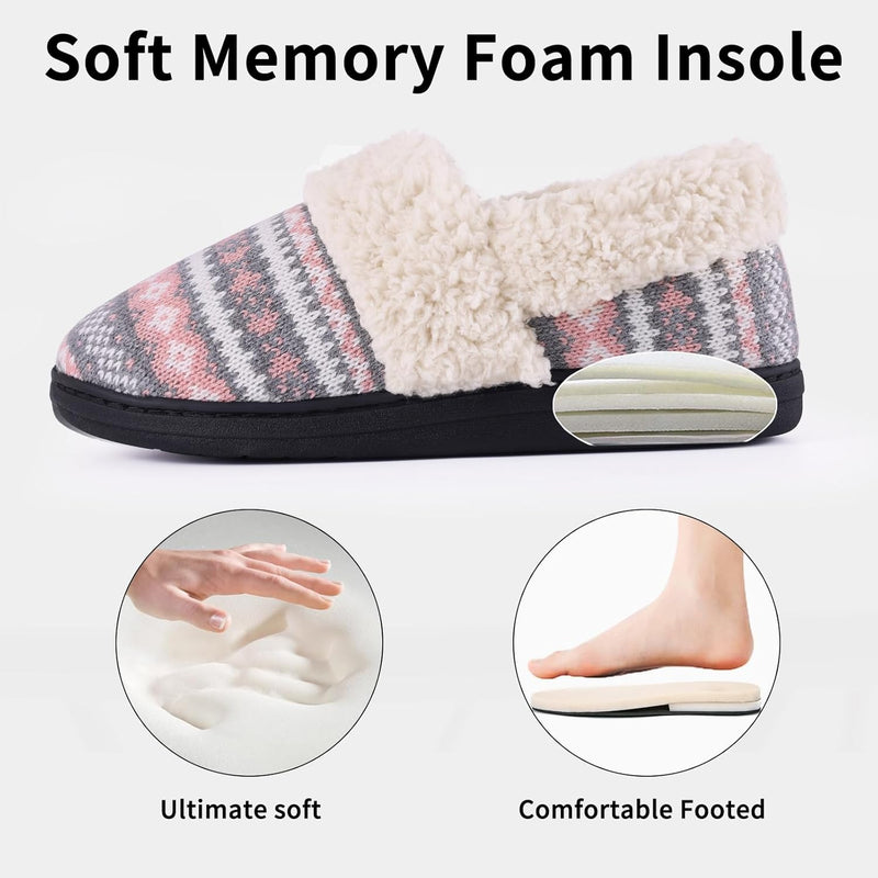 Winter Knitted Slippers - CozyCloud-Black-4 - 5-State of Style