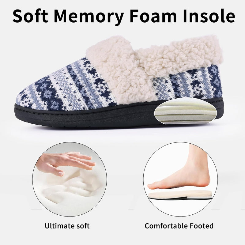 Winter Knitted Slippers - CozyCloud-Black-4 - 5-State of Style
