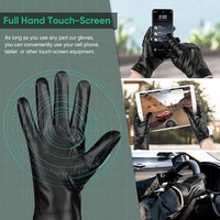 Winter Learning Touchscreen Gloves - TouchLuxe-Black-S-State of Style