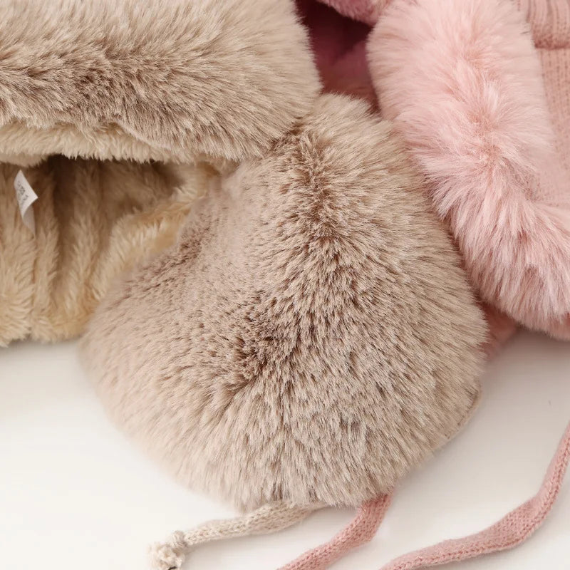 Winter Shield Earflap Ski Hat for Women - Tressa-Pink-State of Style