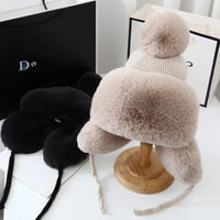 Winter Shield Earflap Ski Hat for Women - Tressa-Pink-State of Style