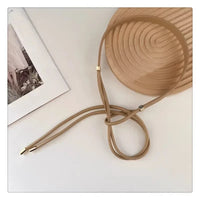 Winter Wonderland Knot Accessory – Stylish PU Waist Belt-Khaki-State of Style