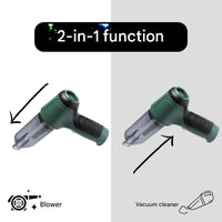 Wireless 3-in-1 Vacuum Cleaner - Blizto-Green-State of Style