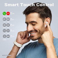 Wireless Bluetooth Earbuds – SonicPulse-Black-State of Style