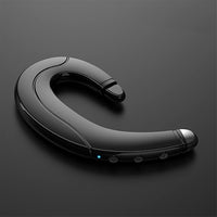Wireless Bone Conduction Headset – AeroVibe-Black-State of Style