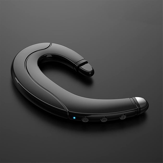 Wireless Bone Conduction Headset – AeroVibe-Black-State of Style