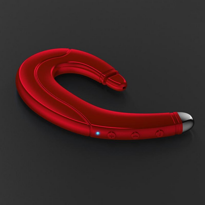 Wireless Bone Conduction Headset – AeroVibe-Red-State of Style