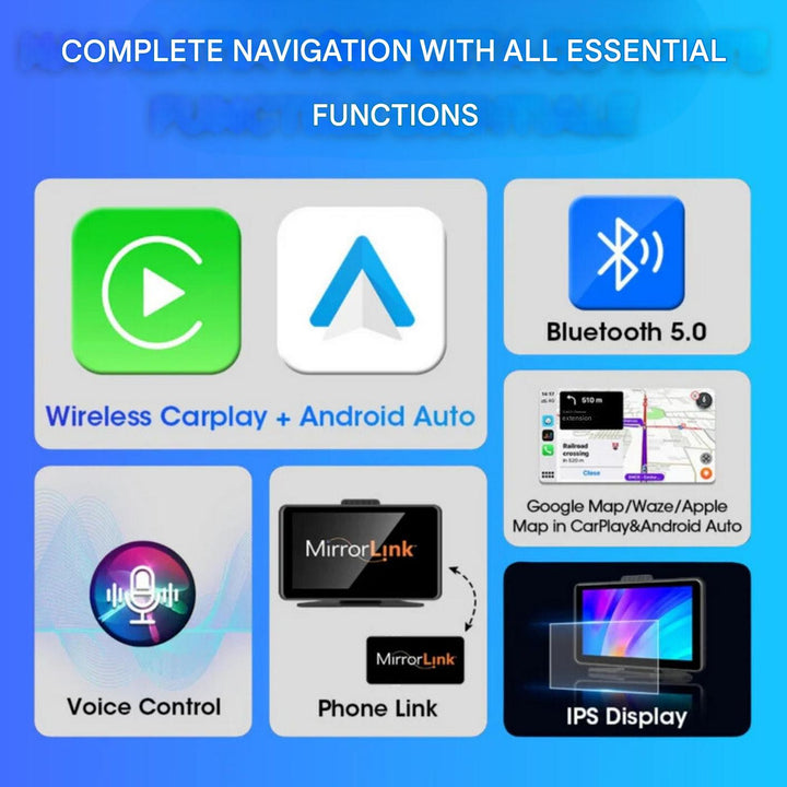 Wireless CarPlay & Android Screen – DriveOne-State of Style