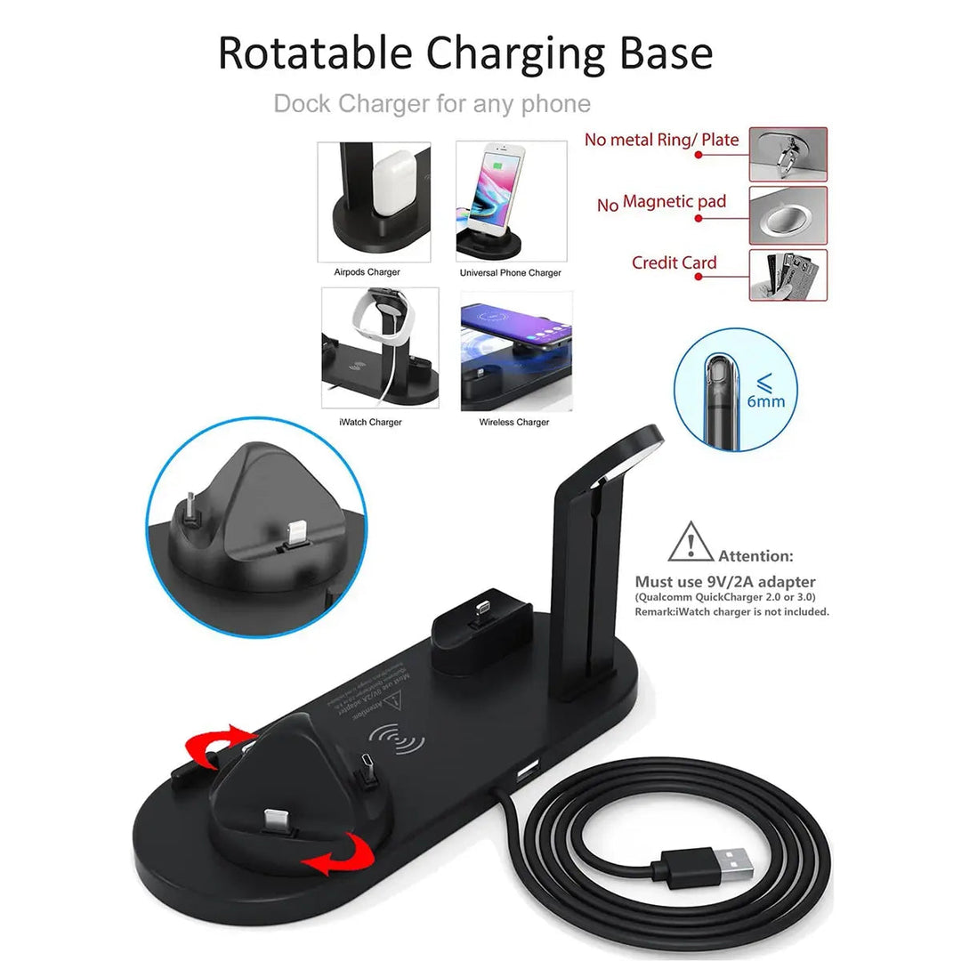 Wireless Charging Station – Chargix-White-State of Style