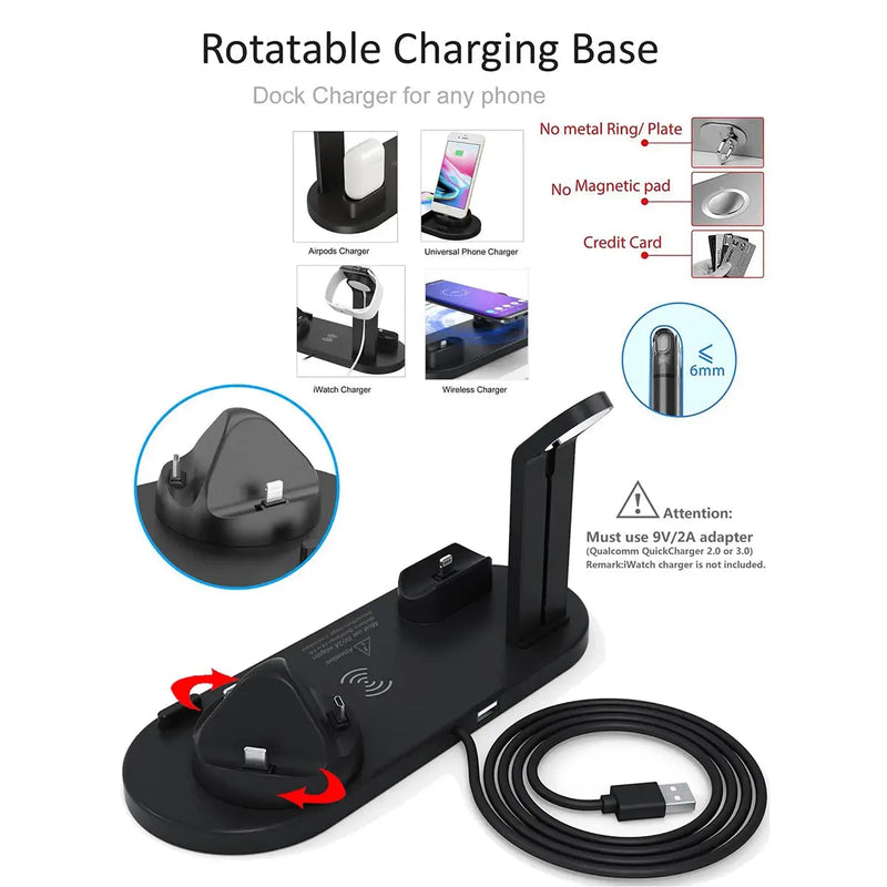 Wireless Charging Station – Chargix-White-State of Style