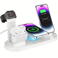 Wireless Charging Station – Chargix-White-State of Style