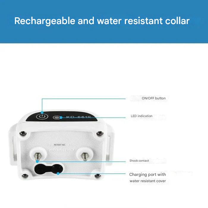 Wireless Dog Fence System with Training Function - HaloGuard-1 Collar-State of Style