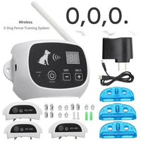 Wireless Dog Fence System with Training Function - HaloGuard-1 Collar-State of Style