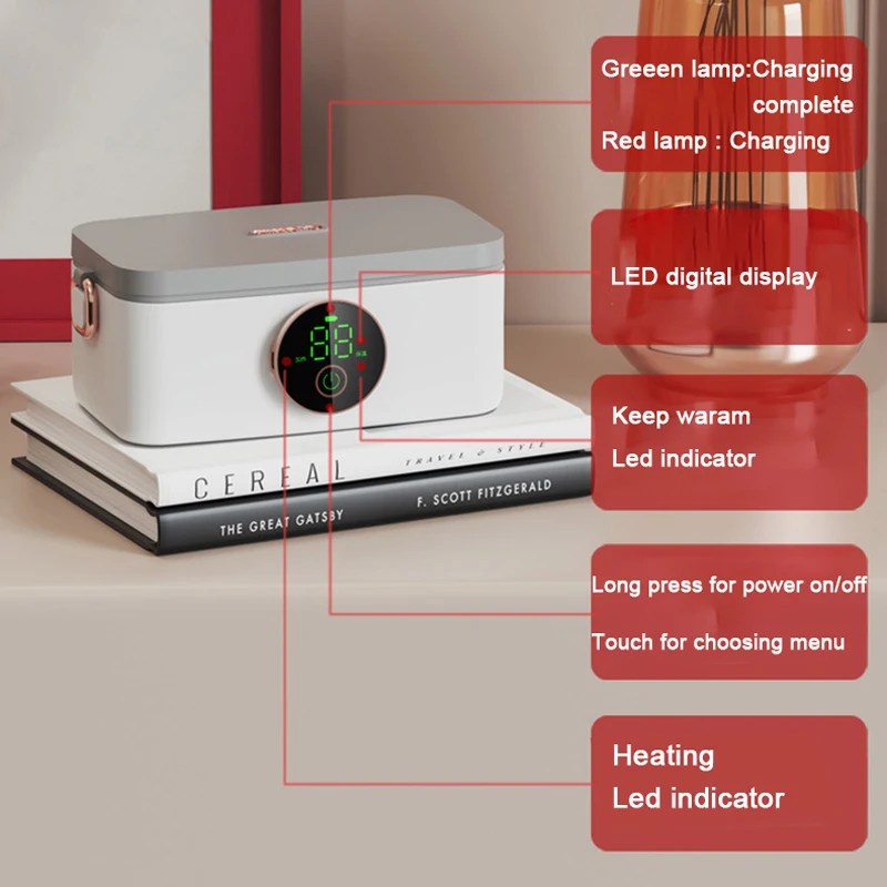 Wireless Electric Lunchbox - HeatBox-State of Style