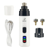 Wireless Electric Nail Grinder for Dogs - ClawCare-Set with 2 extra attachments-State of Style