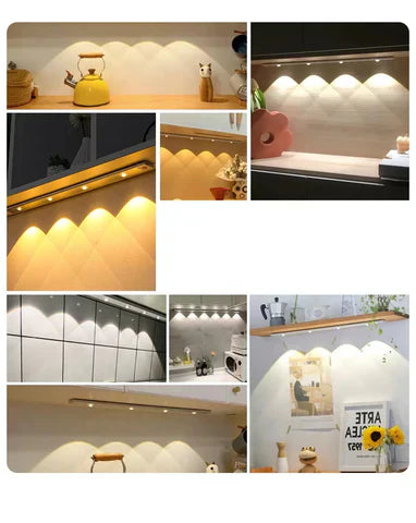 Wireless LED Fixture with Motion Sensor – LumiSense-Silver-20cm-State of Style