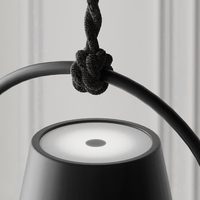 Wireless LED Pendant Lamp - LumiCord-Black-State of Style