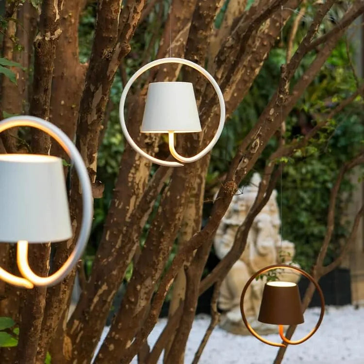 Wireless LED Pendant Light - LumiCord-Black-State of Style