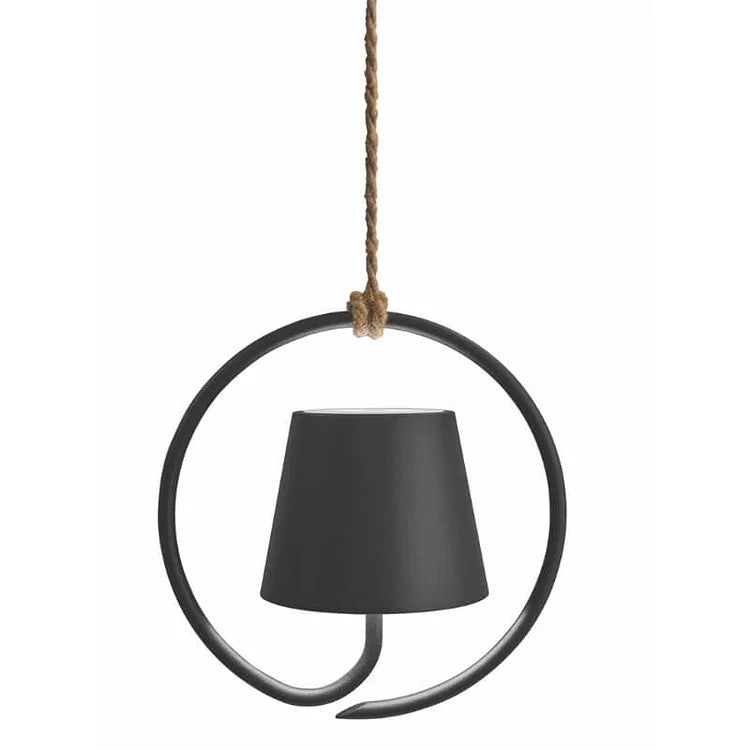 Wireless LED Pendant Light - LumiCord-Black-State of Style