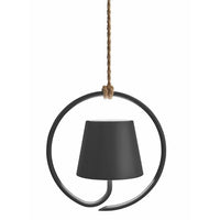 Wireless LED Pendant Light - LumiCord-Black-State of Style