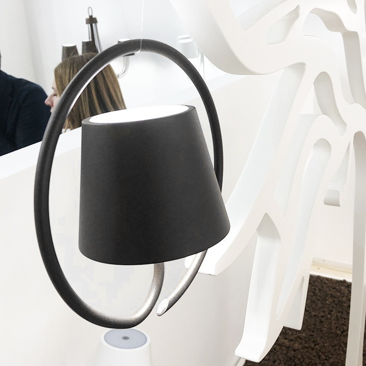 Wireless LED Pendant Light - LumiCord-Black-State of Style