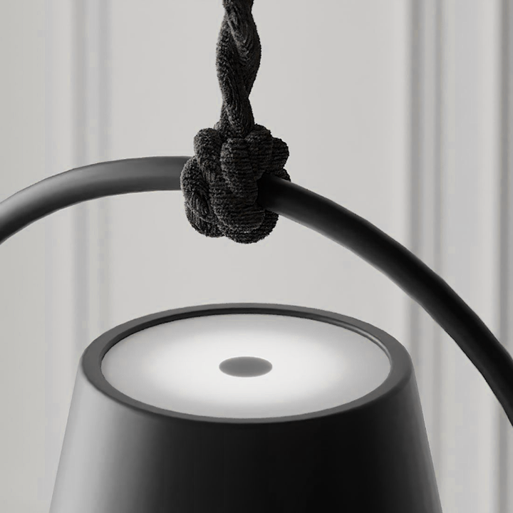 Wireless LED Pendant Light - LumiCord-Black-State of Style