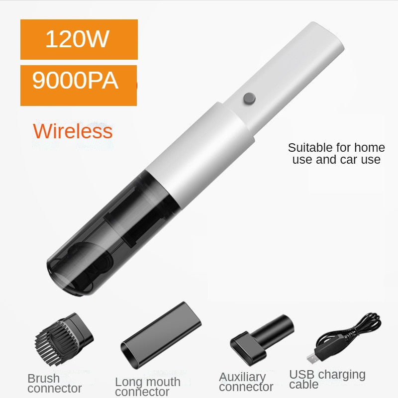 Wireless Multifunctional Vacuum Cleaner – AeroVac-White-State of Style