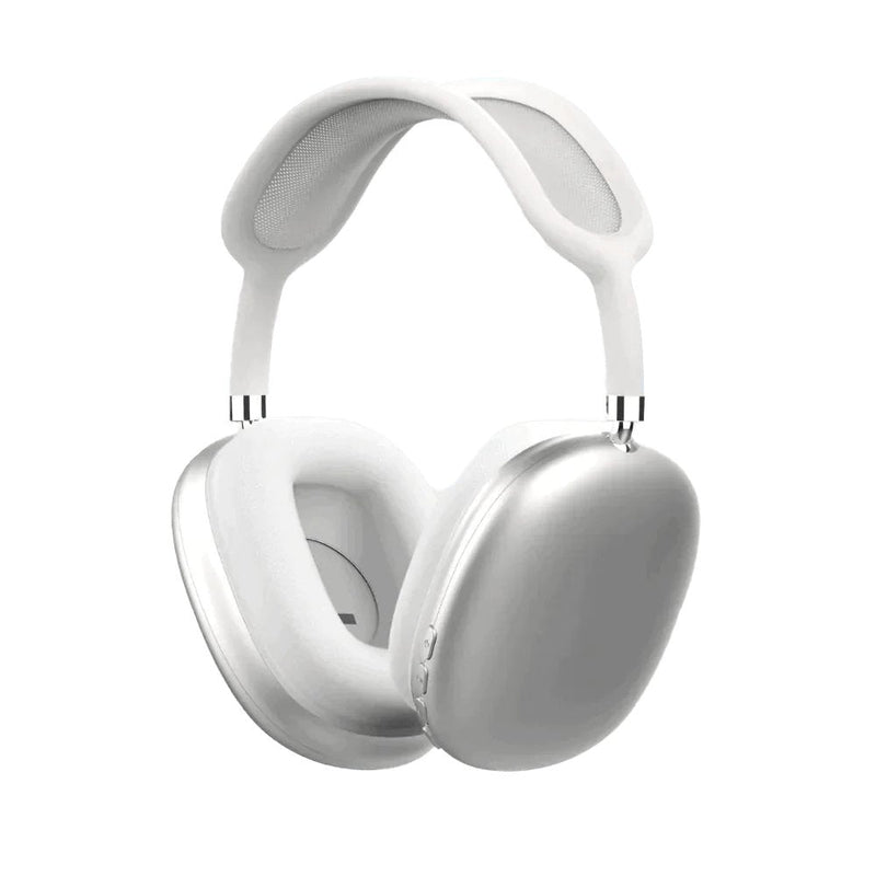 Wireless Noise-Cancelling Headset – SonicWave-White-State of Style