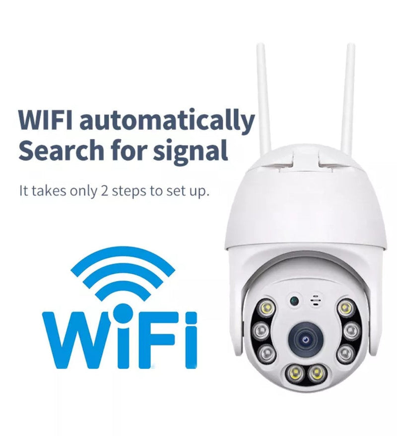 Wireless Outdoor Security Camera with WiFi – SecureView 360-State of Style