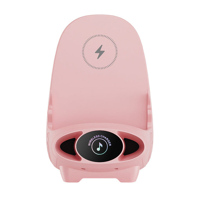 Wireless Phone Holder with 15W Fast Charging Function - FlexCharge Chair-Pink-State of Style