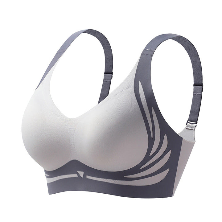 Wireless push-up bra with lifting effect – Isabella-Blue-M(BC)(45-55KG)-State of Style