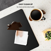Wireless Rechargeable Desk Mat - ChargePad Flex-Black-State of Style