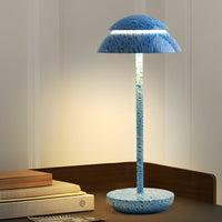 Wireless Rechargeable Table Lamp with LED Lighting - GlowBeam-Blue-State of Style
