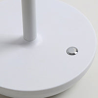 Wireless Rechargeable Table Lamp with LED Lighting - GlowBeam-White-State of Style
