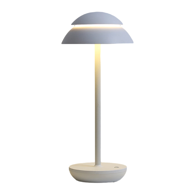 Wireless Rechargeable Table Lamp with LED Lighting - GlowBeam-White-State of Style
