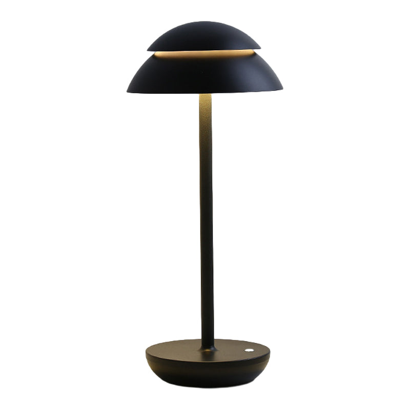 Wireless Rechargeable Table Lamp with LED Lighting - GlowBeam-White-State of Style