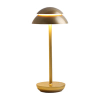 Wireless Rechargeable Table Lamp with LED Lighting - GlowBeam-White-State of Style
