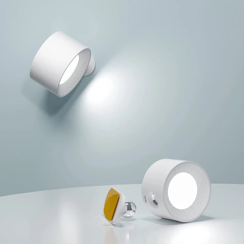 Wireless Rechargeable Wall Lamp - LumoFlex-White-Touch Control-State of Style