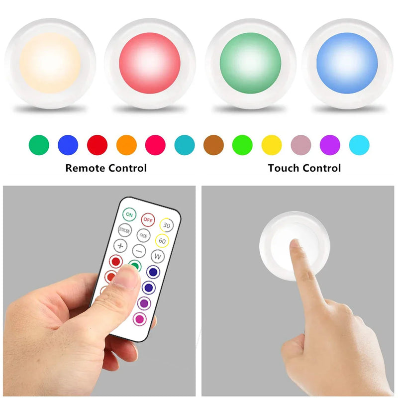 Wireless RGB LED Under Cabinet Lighting - GlowyLed-1 Lamp-State of Style