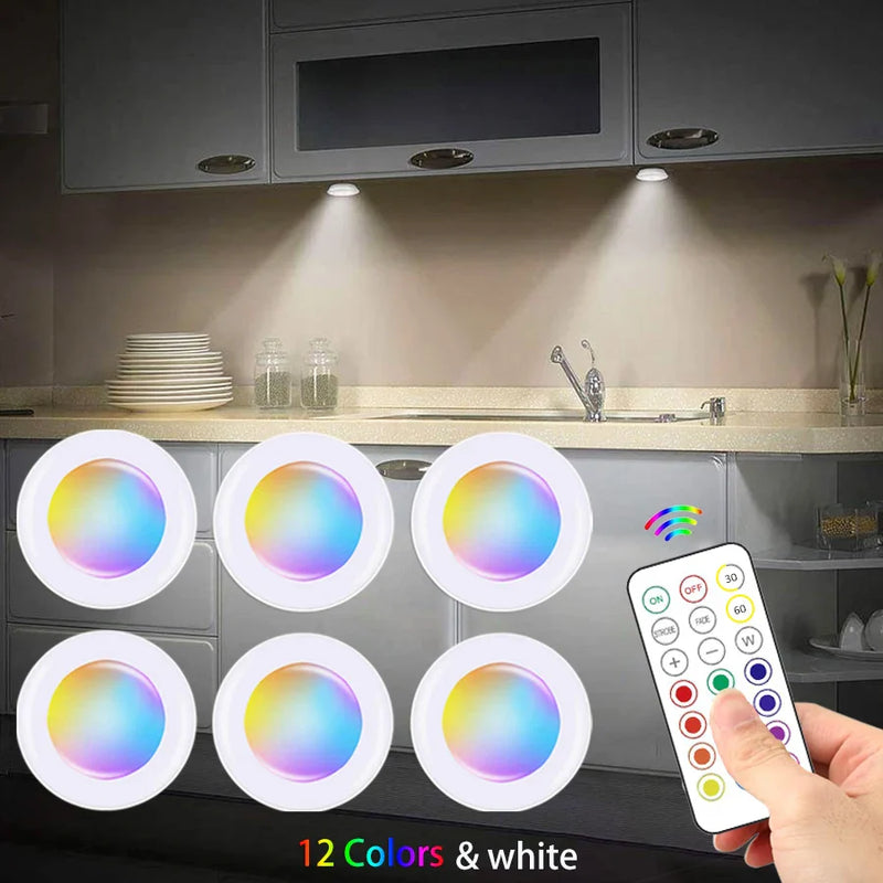 Wireless RGB LED Under Cabinet Lighting - GlowyLed-1 Lamp-State of Style