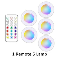 Wireless RGB LED Under Cabinet Lighting - GlowyLed-5 Lamps-State of Style