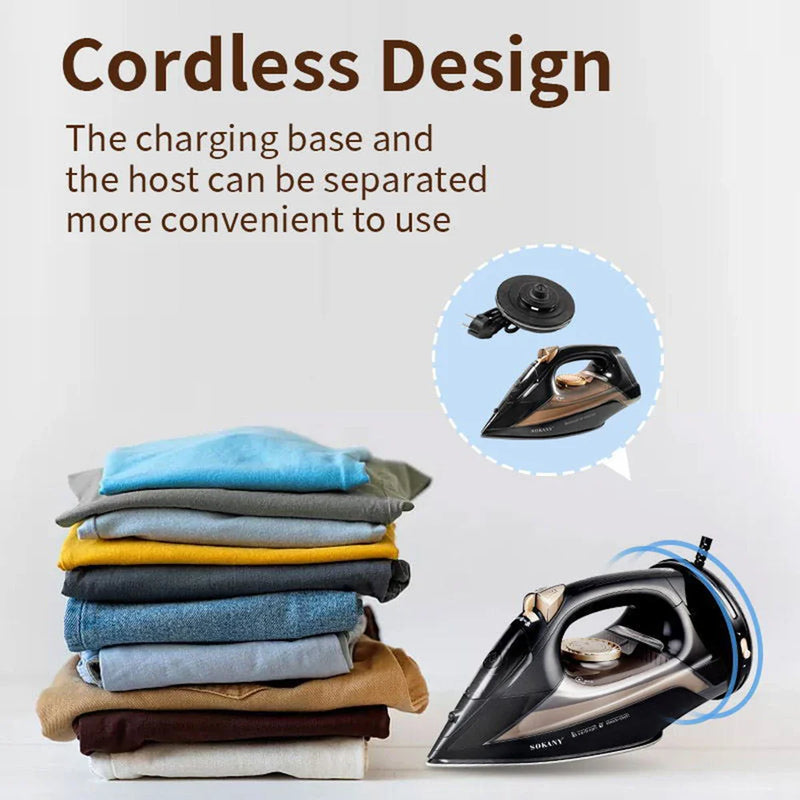 Wireless Steam Iron - SteamPro-State of Style