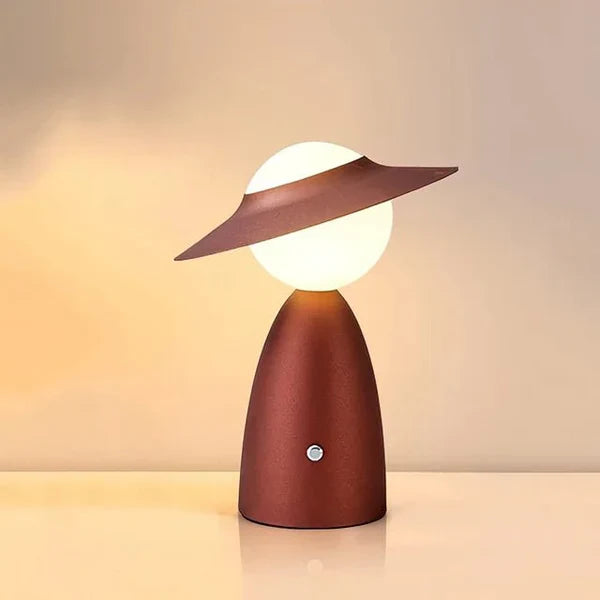 Wireless Table Lamp - LumiCharge-Red-State of Style
